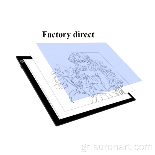 Φορητό Φωτεινό Ρυθμιζόμενο LED Artist Tracing Light Table